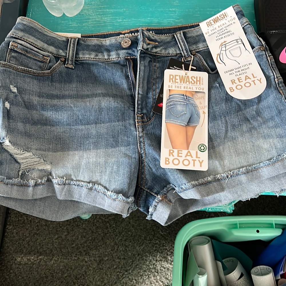 Jean shorts new with tags.
